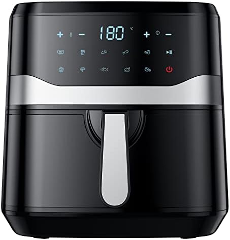 PANPEAK Friteuse Sans Huile 9L XXL, 1700W Friteuse à Air Chaude avec 10 Programmes, Friteuse Électrique LED Écran Tactile, Airfryer avec Fonction Préchauffage Avis, Fiche Technique et Prix au Maroc