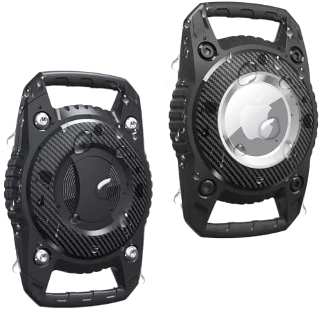 2 Pièce Airtag Porte Clé - Oneonta Étui Airtag pour Collier Chien - Étanche IP68 Porte Clef Airtag - Protection AirTag pour Petit Chien - Collier de Chat (Largeur du Trou intérieur 2 cm) - Noir+Noir Avis, Fiche Technique et Prix au Maroc