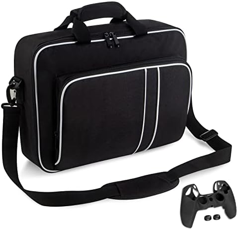Marvelights Sac pour PS5 Housse de Transport Voyage Console de Jeu Boîte de RangementSac à bandoulière de Protection Playstation Adapté aux Consoles et Accessoires Système PS5/Xbox One X Fiche Technique et Prix au Maroc