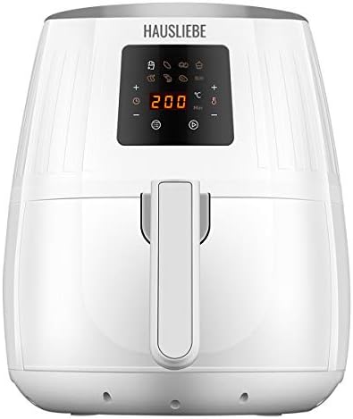 HAUSLIEBE LF1 Airfryer (1500 W, friteuse à air chaud, écran numérique, sans huile, facile à utiliser et à nettoyer, pour 2-3 personnes, 3,5 litres) blanc Avis, Fiche Technique et Prix au Maroc