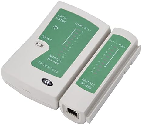 Sxhlseller Kit D'outils de Service Réseau LAN, Kit de Testeur de Câble Kit Combiné de 11 Pièces pour RJ11 RJ45Avis,  Fiche Technique et Prix au Maroc