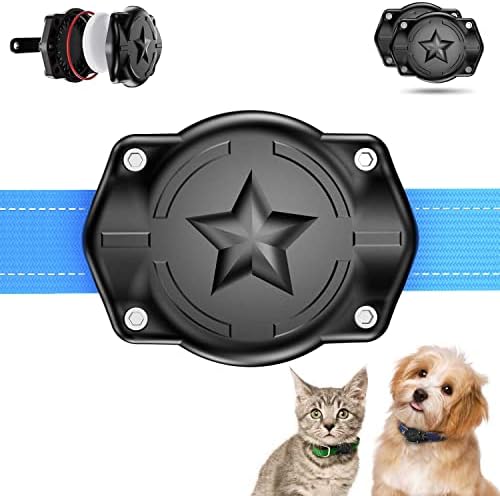 Elvodosia AirTag Porte Clé[2 Pack] - Porte Clef AirTag pour Colliers pour Chiens et Chats - Étui AirTag Robuste pour Cacs à Dos - Support AirTag s'adapte à Toutes Les Largeurs de Colliers Avis, Fiche Technique et Prix au Maroc