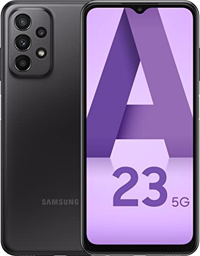 Samsung Galaxy A23, Téléphone Mobile 5G 128Go Noir, Carte SIM Non Incluse, Smartphone Android, Version FR Fiche Technique et Prix au Maroc