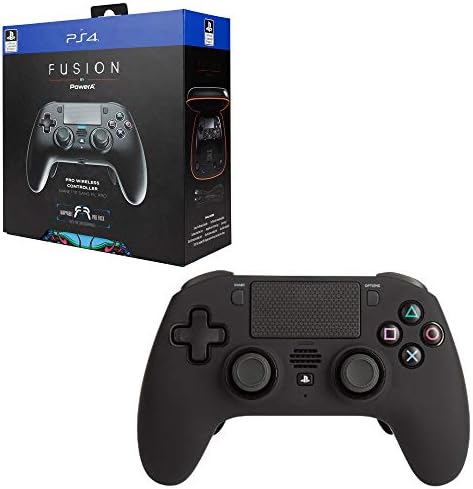 PowerA Manette sans fil FUSION Pro pour PlayStation 4, gamepad, manette de jeu vidéo, manette Bluetooth, jeux, PS4 Fiche Technique et Prix au Maroc