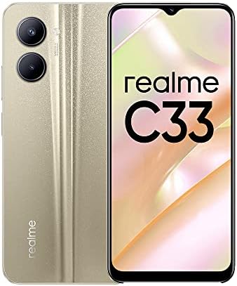 Realme C33 Or 4+64GB Fiche Technique et Prix au Maroc