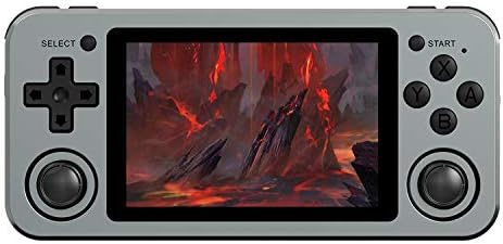 MSLing RG351M Console de Jeu Portable, 3.5 Pouces Lecteur de Jeu Rétro Portable à écran HD IPS avec 10000 Jeux Carte SD 128 Go Plus de 20 émulateurs, Système Linux, Gris Fiche Technique et Prix au Maroc