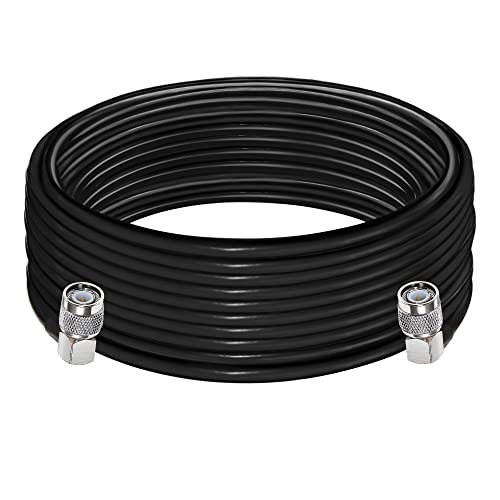 TUOLNK Câble de raccordement TNC RG58 TNC mâle à angle droit vers TNC mâle à angle droit Câble d'extension 32.8ft (10M) TNC mâle prise coudée câble adaptateur coaxial pour routeur Wifi Avis, Fiche Technique et Prix au Maroc
