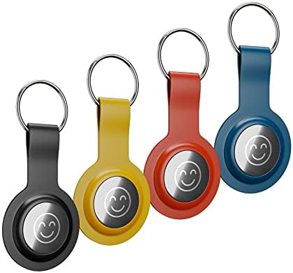 AVALLONYA Porte Clef Airtag - Protection en Silicone Lavable - Convient pour Apple Air Tag 2021 - Accessoire Etui Airtags avec Porte-clés Clips Facile - Coque Case Support cle Balise GPS (X4 Pack) Avis, Fiche Technique et Prix au Maroc