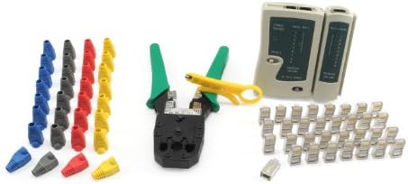 Incutex kit Outils réseau – Pince à sertir, testeur de câbles, connecteur réseau, Gaines en Plastique, Coupe-câbles LANAvis,  Fiche Technique et Prix au Maroc