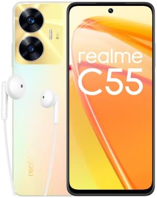 realme C55 Smartphone 128GB 6GB Sunshower EU AMZ Fiche Technique et Prix au Maroc