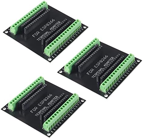 3 Pièces Kits de Carte d'Extension GPIO 1 en 2 pour ESP8266 ESP-12E Carte de Développement WiFi Avis, Fiche Technique et Prix au Maroc