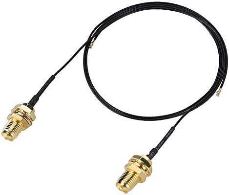 Kafuty-1 2 pièces/Ensemble câble IPEX4 WiFi IPEX4 vers RP-SMA mâle NGFF/M. 2 connecteur câble Fil Ligne Cordon 31 cm Avis, Fiche Technique et Prix au Maroc