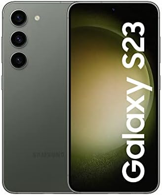 Samsung Galaxy S23 Smartphone Android 5G, 128 Go, Chargeur Secteur Rapide 25W Inclus [Exclusivité Amazon], Smartphone déverrouillé, Vert, Version FR Fiche Technique et Prix au Maroc