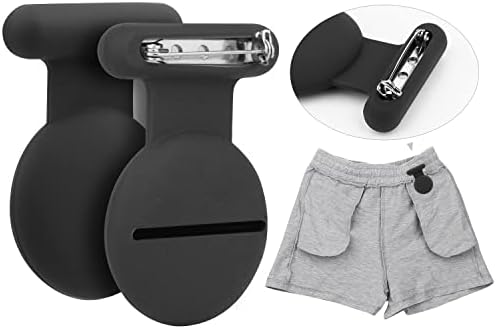 Traqueur GPS caché Airtag, Airtag pour Enfants, Personnes âgées, Animaux de Compagnie, vêtements, Plus sûr Que la Montre Airtag, Le Porte-clés Airtag et Le Collier Airtag (Pro,noir-2pcs) Avis, Fiche Technique et Prix au Maroc