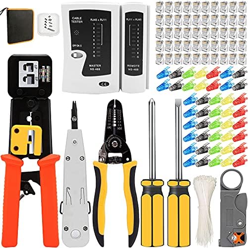 Testeur De Network Réseau Cable Kit D'outils De Réparation