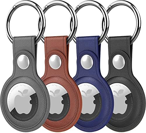 Diruite Porte clés pour Airtags,Support Protection Cuir Luxe AirTags avec Porte-clés Localisateur Porte clés Anti-Perte Anti-Rayures pour Apple Airtags Protection Paquet de 3 Avis, Fiche Technique et Prix au Maroc