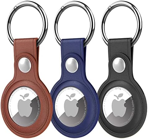 Diruite 3 Pièces pour Apple Airtags Étui Protection,Anti-Perte Localisateur Tracker Housse Étui Anti-Rayures Portable pour Apple AirTag Housse Porte Clé Avis, Fiche Technique et Prix au Maroc