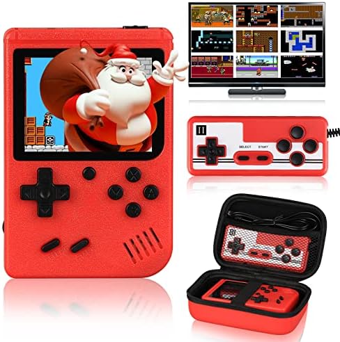 Console de Jeu Portable - Vaomon Retro Handheld Game Console Comes with Portable Shell, 400+ Classical FC Games, Gameboy Console Support Connecting TV & 2 Players, Ideal Gift for Kids & Lovers Fiche Technique et Prix au Maroc