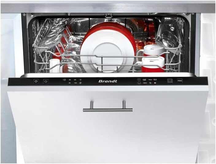 BRANDT - Lave vaisselle tout integrable 60 cm BRANDT BDJ424LB - BDJ424LB Avis, Fiche Technique et Prix au Maroc