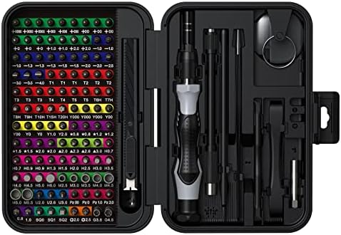 132 en 1 Tournevis de Precision,Portable Kit Tournevis de Précision Magnétique Tournevis Outils de Réparation Pour Réparer Smartphone,Ordinateur,Tablette,Lunettes,Montre,Petits Appareils MénagersAvis,  Fiche Technique et Prix au Maroc