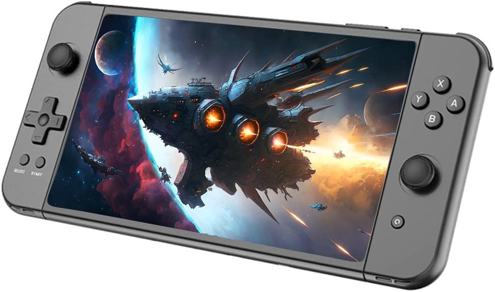 Console de jeux Powkiddy X70 Écran HD 7 pouces, Console de jeux video retro 32G 3000+ Jeux, 3500mAH Console de jeu supporte la sortie HD,Combat à deux joueurs Fiche Technique et Prix au Maroc