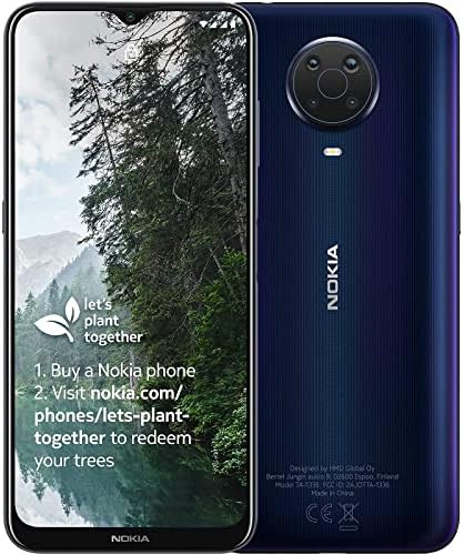 Nokia G20 6.5" Android UK Smartphone sans SIM avec 4 Go de RAM et 64 Go de stockage (Dual SIM) - Bleu (renouvelé) Fiche Technique et Prix au Maroc
