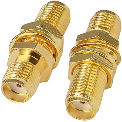 BOOBRIE Connecteur Femelle SMA Adaptateur Coaxial SMA Femelle vers SMA Femelle Connecteur Coaxial Femelle à Femelle Adaptateur d'Antenne WIFI pour Antenne GPS / Périphériques LAN sans Fil,etc Lot de 2 Avis, Fiche Technique et Prix au Maroc