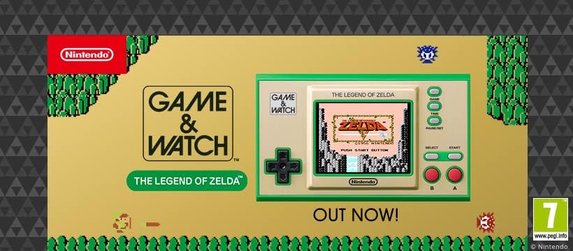 Console Game & Watch : The Legend of Zelda System (Nintendo Switch) Fiche Technique et Prix au Maroc