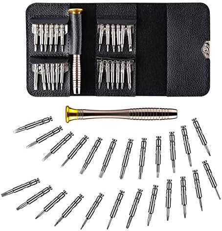 Tournevis Précision Kit,25-in-1 Mini Kit de Torx Tournevis Clés Allen Outils de Réparation pour iphone Portable Laptop Montre Bijoux Jouets Lunettes macBookAvis,  Fiche Technique et Prix au Maroc