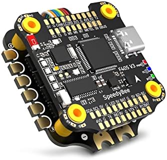 SpeedyBee F405 V3 FPV Contrôleur de Vol-30X30MM avec BLS 50A 4-in-1 ESC Configuration Betaflight sans Fil, Boîte Noire,Connecteurs sans Soudure,WiFi,Bluetooth pour 3-6S 4" 5" FPV Drone Cinelifter Avis, Fiche Technique et Prix au Maroc