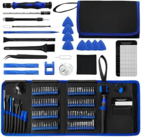 EFaith Kit de tournevis de précision 142 pièces avec 120 embouts, tournevis magnétique pour réparation électronique, ordinateur portable, petits appareils, téléphone portable, PS4, Montres, etcAvis,  Fiche Technique et Prix au Maroc