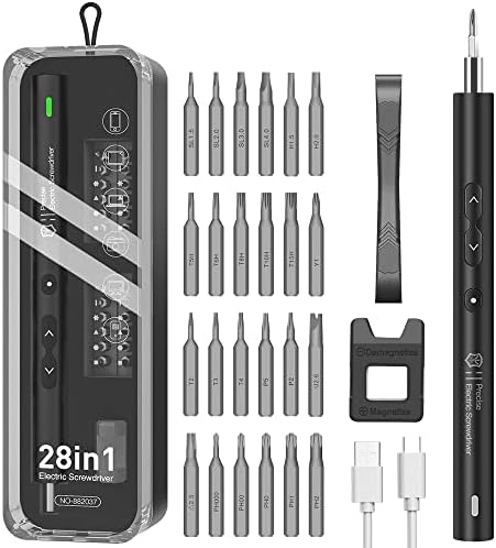 Kit Tournevis de Électrique 28 en 1, Tournevis Precision SOONAN Pour Réparer Smartphone, Ordinateur, Tablette, Lunettes, Montre, Petits Appareils Ménagers - NoirAvis,  Fiche Technique et Prix au Maroc