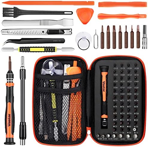 Vastar Kit Tournevis de Précision 68 en 1, Acier S2 Tournevis Outils de Réparation Pour Portable, Ordinateur, Lunettes,Laptop,AppareilAvis,  Fiche Technique et Prix au Maroc