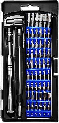Eventronic 57 en 1 Kit Tournevis de Précision Magnétique, Tournevis Outils de Réparation pour Portable, Ordinateur, Lunettes, Laptop, Appareil, IPhone (Blue)Avis,  Fiche Technique et Prix au Maroc