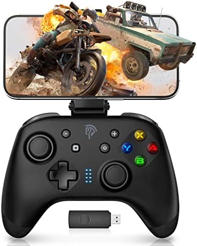 EasySMX Manettes Switch PC sans Fil avec Support de Téléphone Portable, Manettes Switch Pro Bluetooth pour Switch/Lite/OLED, Manette PC Steam, Manette Smartphones Tablettes Android et iOS iPhone iPad Fiche Technique et Prix au Maroc