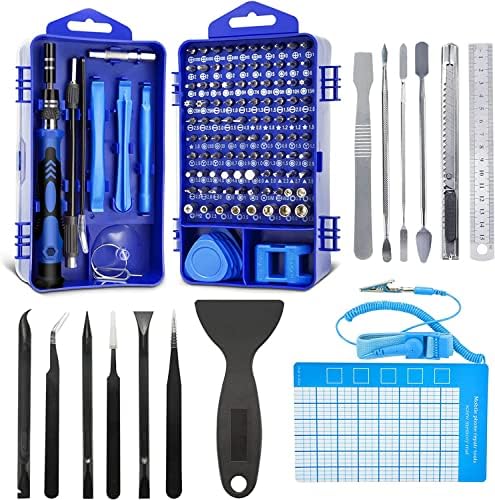 Eventronic 132 en 1 Kit Tournevis de Précision Magnétique, Portable Mini Tournevis Outils de Réparation pour PC, Macbook, Ordinateur, iPhone, Lunettes, Montres, Appareils Photo, SmartphoneAvis,  Fiche Technique et Prix au Maroc