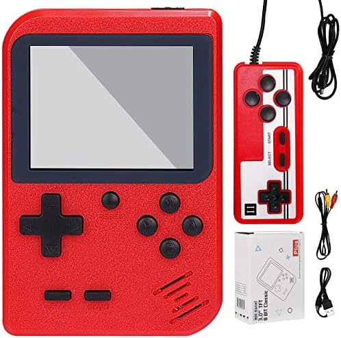 Console de Jeux Portable, Mini Console de Poche Retro FC avec 800 Jeux Classiques pour Enfants et Adultes 2 Joueurs, 1020mAh Batterie Rechargeable, Prend en Charge Connexion au Port TV Fiche Technique et Prix au Maroc