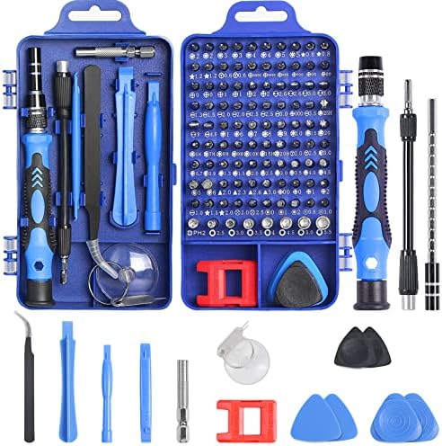 Kit Tournevis de Précision, Faireach Jeu de Tournevis Outils de Réparation Professionnel 115 en 1 Set Tournevis Magnétique Multi-fonction pour Iphone Laptop Mac Montre Jouets Bijoux Lunettes AppareilAvis,  Fiche Technique et Prix au Maroc