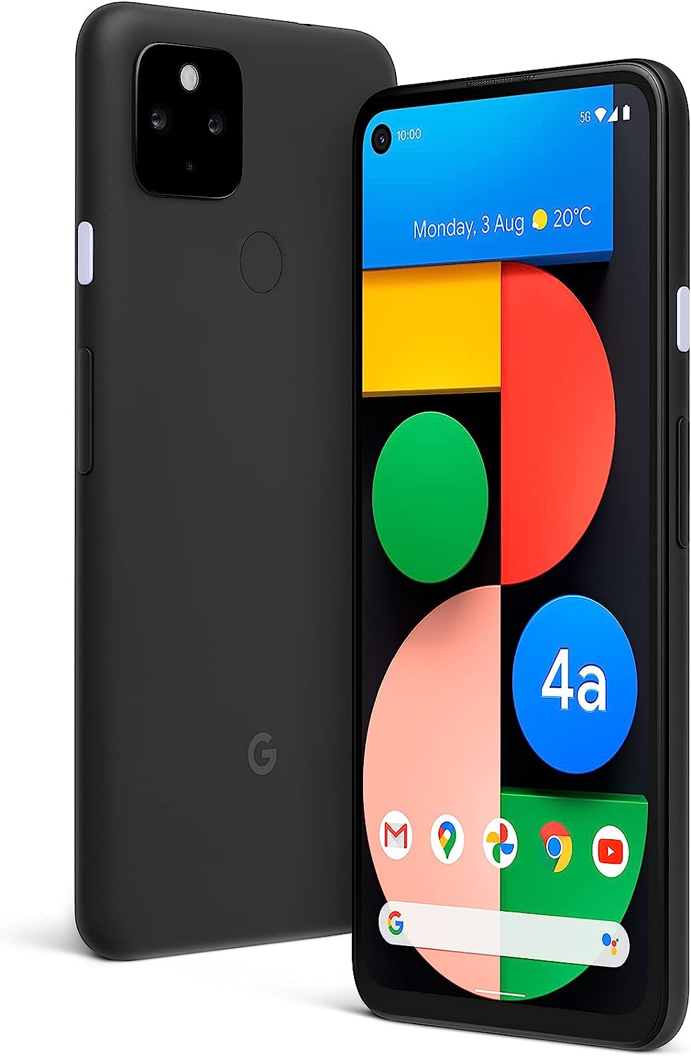 Google - Pixel 4a avec 5G (2020) G025I + 128Go RAM 6 Go 5G usine Unlocked Smartphone (seulement ) Fiche Technique et Prix au Maroc