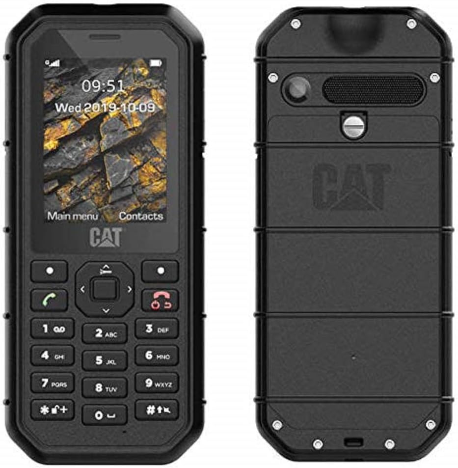 Caterpillar, B26, Feature Phone débloqué, (2, 4", Double Sim) Noir Fiche Technique et Prix au Maroc