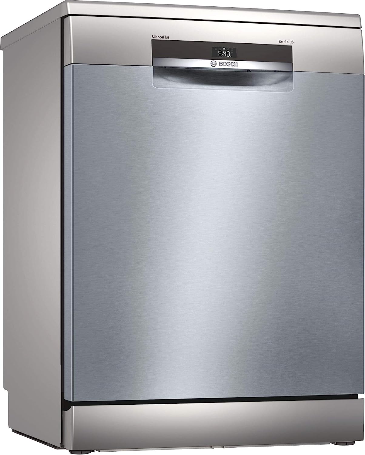 Bosch SMS6EDI06E - Série 6 - Lave-vaisselle pose-libre - Home Connect - 13 couverts - Silence Plus 39 dB - Inox Avis, Fiche Technique et Prix au Maroc