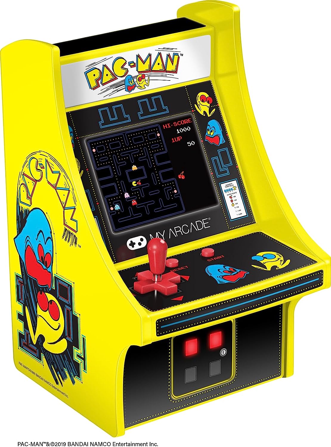 My Arcade - Micro Player Pac-Man - Mini Borne Retro Fiche Technique et Prix au Maroc