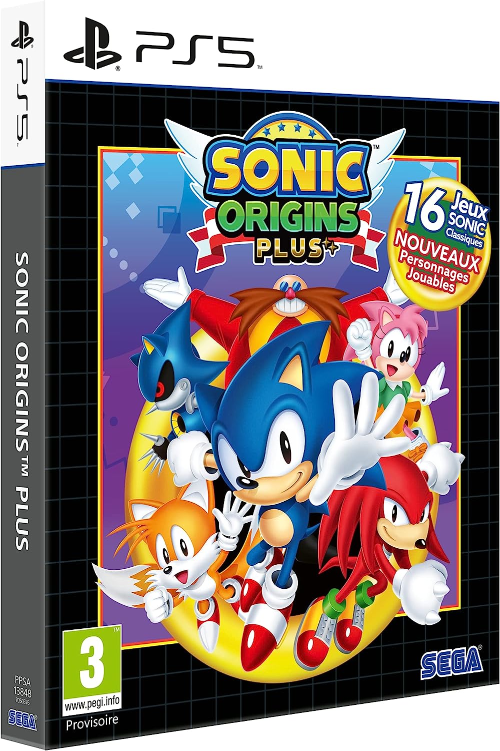 Sonic Origins Plus – Day One Edition (PlayStation 5) Fiche Technique et Prix au Maroc
