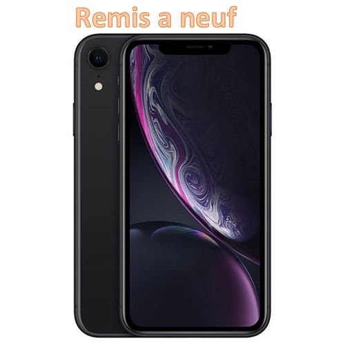 Apple Phone XR, 6.1", 3Go, 64Go - Noir - Etat de batterie 87% - Remis à Neuf
 Fiche Technique et Prix au Maroc