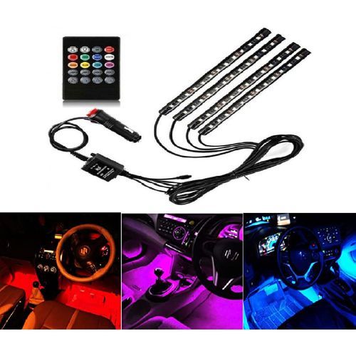 Bande lumineuse LED pour voiture avec effets multicolores
 Fiche Technique et Prix au Maroc