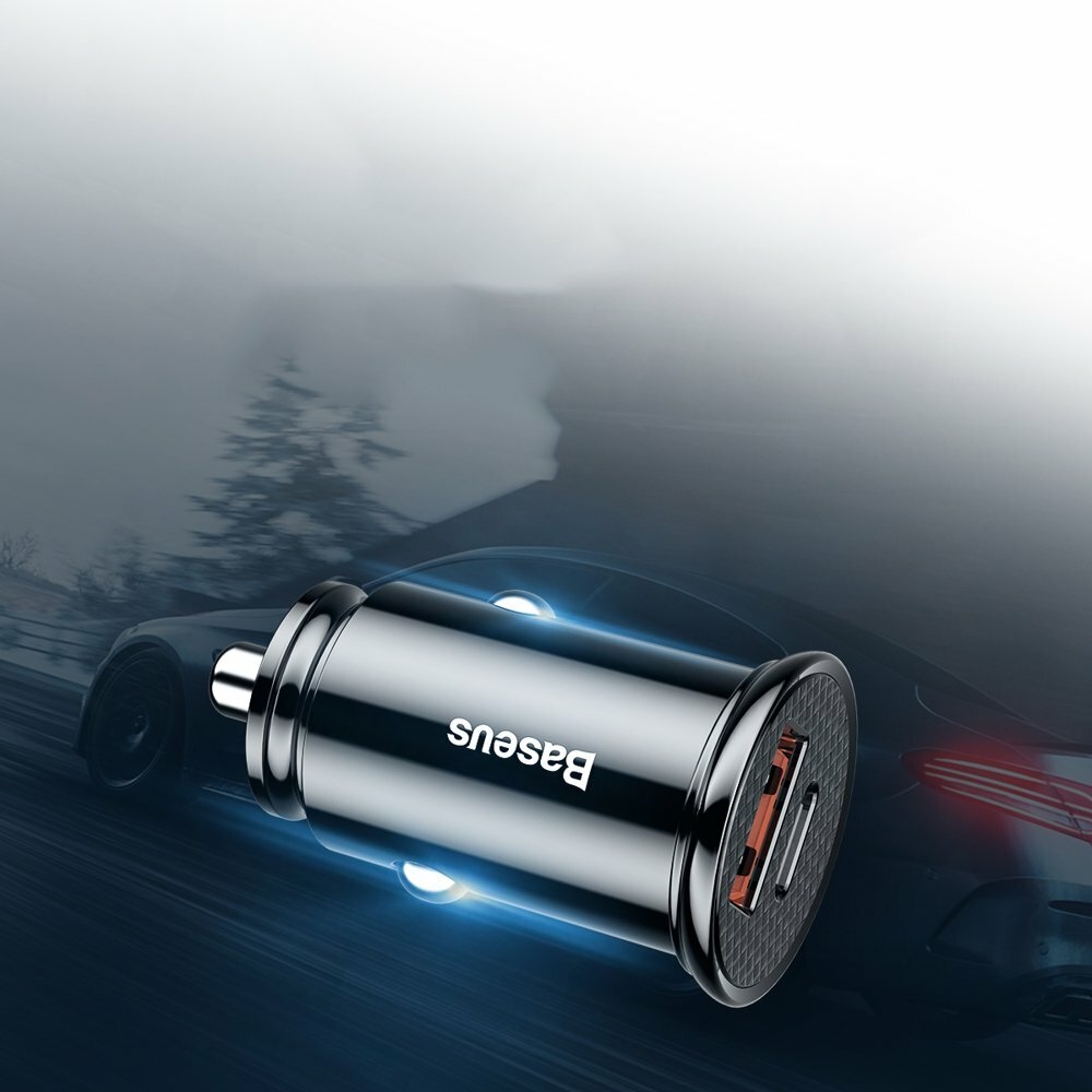 Cell phone USB charger - Baseus Circular PPS Universal Smart Car Charger  USB Quick Charge 4.0 QC 4.0 and USB-C PD 3.0 SCP black (CCALL-YS01) - Sklep  Hurtel - Sklep GSM, Akcesoria