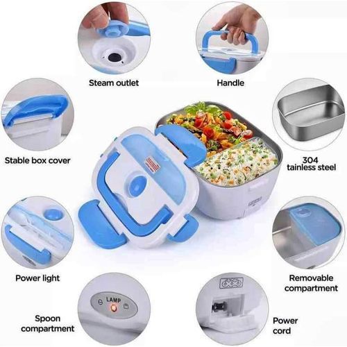 Boite à repas inox. Porte manger Électrique. Lunch box inox
 Fiche Technique et Prix au Maroc