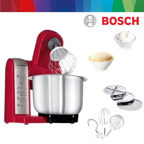 Bosch Robot Petrin multifonction 600 Watt très performant Plus de 6 fonctions possibles
 Fiche Technique et Prix au Maroc