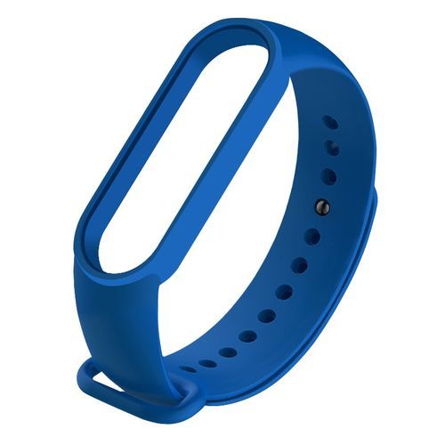 Bracelet de Remplacement Bleu pour Xiaomi Mi band 5/6 sangle souple Silicone Bracelet
 Fiche Technique et Prix au Maroc