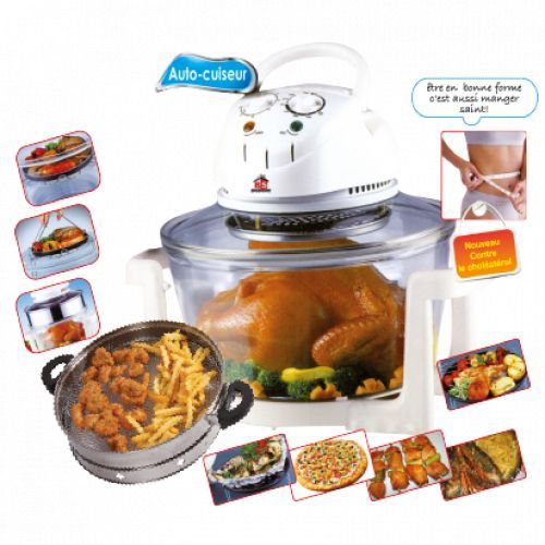 Bsi Four halogène cyclonique blanc
 Fiche Technique et Prix au Maroc